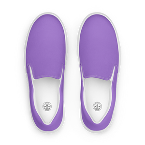 Zapatos de lona sin cordones para mujer - Coastal Purple