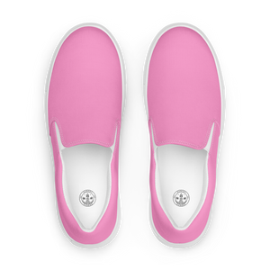 Women’s slip-on canvas shoes - Tropical Pink