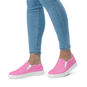 Women’s slip-on canvas shoes  Tropical Pink