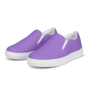 Zapatos de lona sin cordones para mujer - Coastal Purple