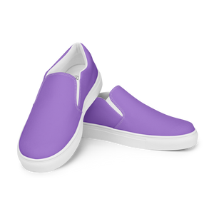 Zapatos de lona sin cordones para mujer - Coastal Purple