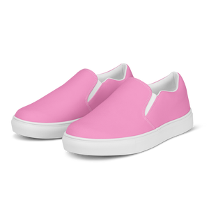 Women’s slip-on canvas shoes - Tropical Pink