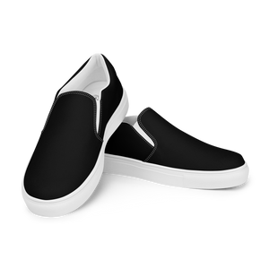 Women’s slip-on canvas shoes - Harbor Black