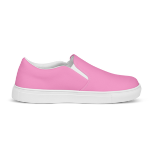 Women’s slip-on canvas shoes - Tropical Pink