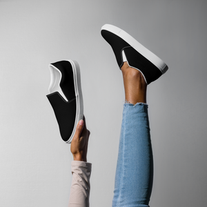 Women’s slip-on canvas shoes - Harbor Black