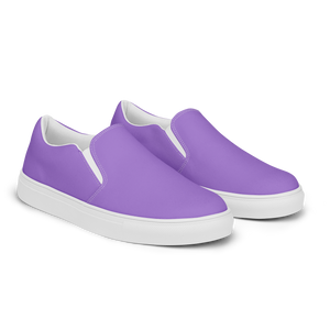 Zapatos de lona sin cordones para mujer - Coastal Purple