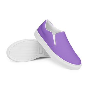 Zapatos de lona sin cordones para mujer - Coastal Purple