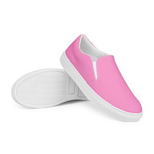 Women’s slip-on canvas shoes - Tropical Pink