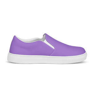 Zapatos de lona sin cordones para mujer - Coastal Purple