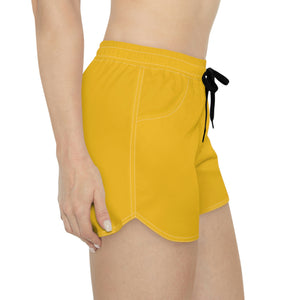 Women's Casual Shorts - Yellow - Sunset Harbor Clothing